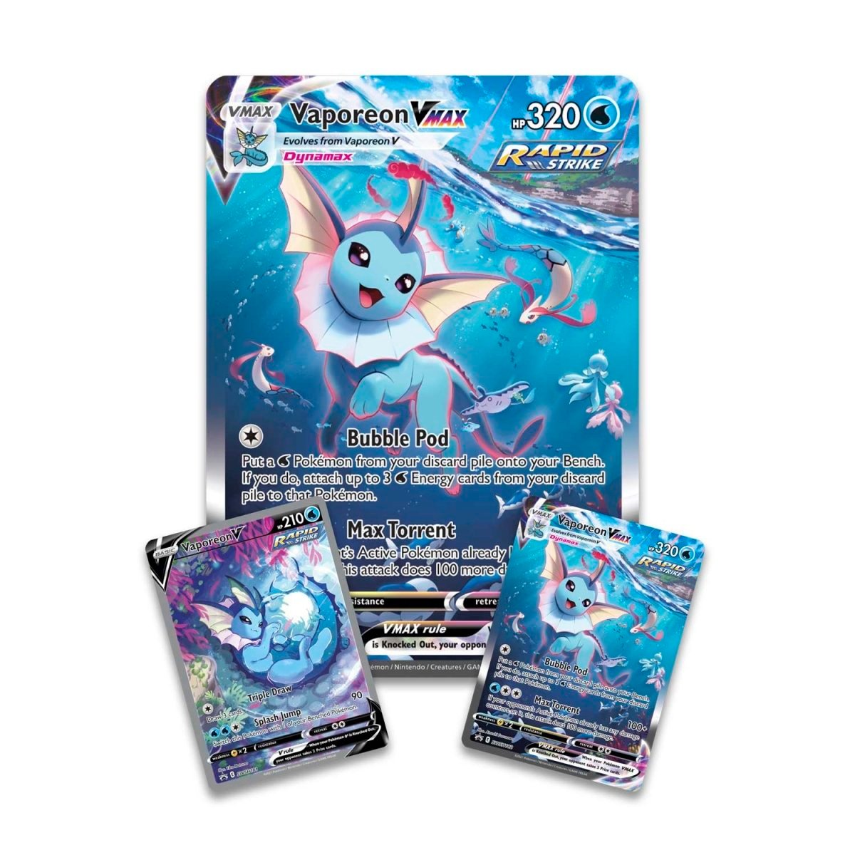 Pokemon: Vaporeon VMAX Premium Collection - Image 2