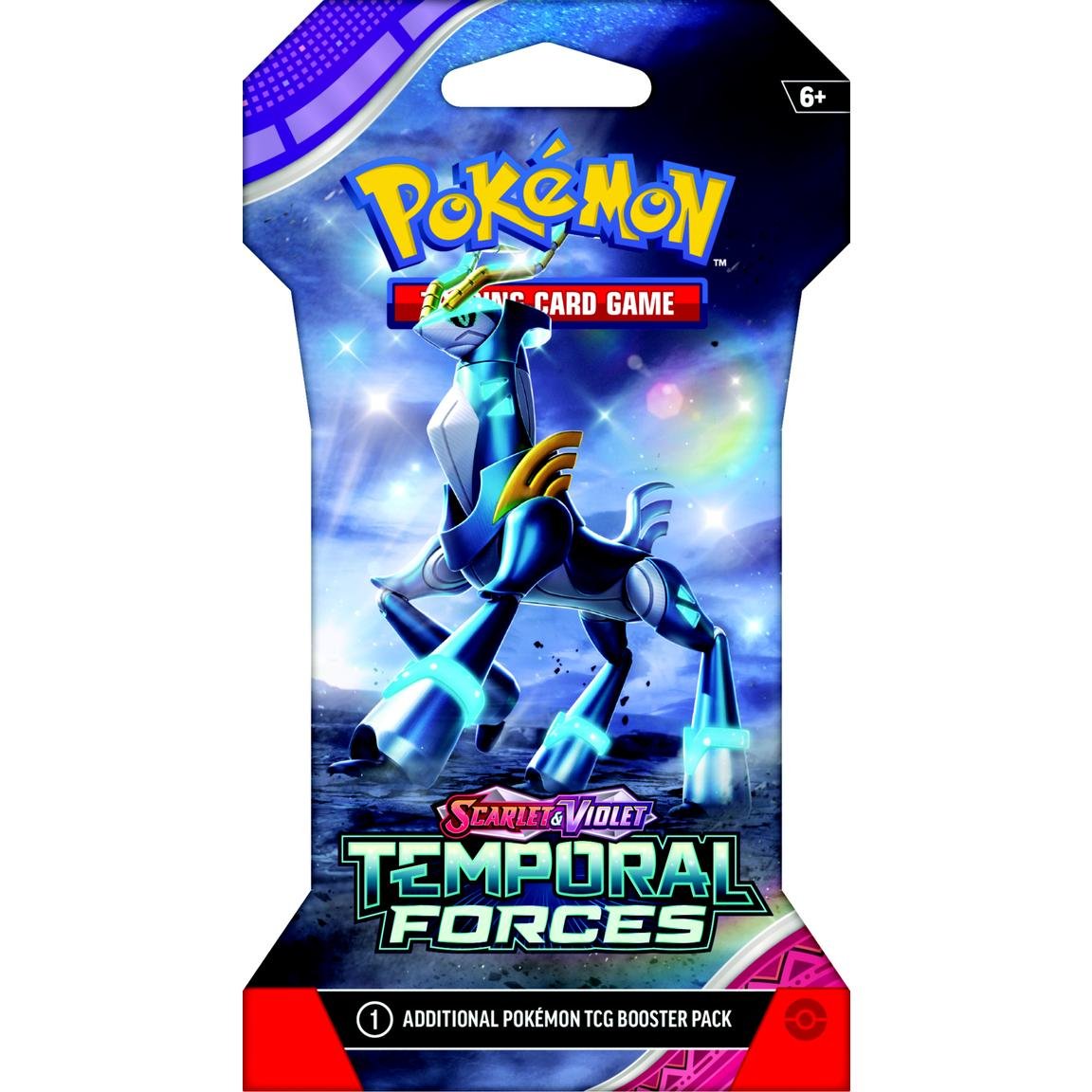 Pokemon Scarlet & Violet Temporal Forces Sleeved Booster Pack 144 Pack Case - Image 3