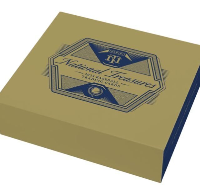 2025 Panini National Treasures Baseball Hobby 4 Box Case