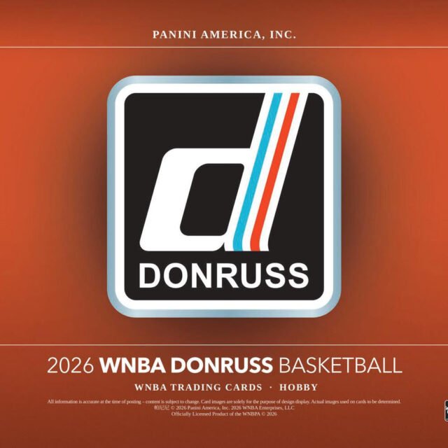 2026 Panini Donruss WNBA Basketball Hobby Blaster 20 Box Case