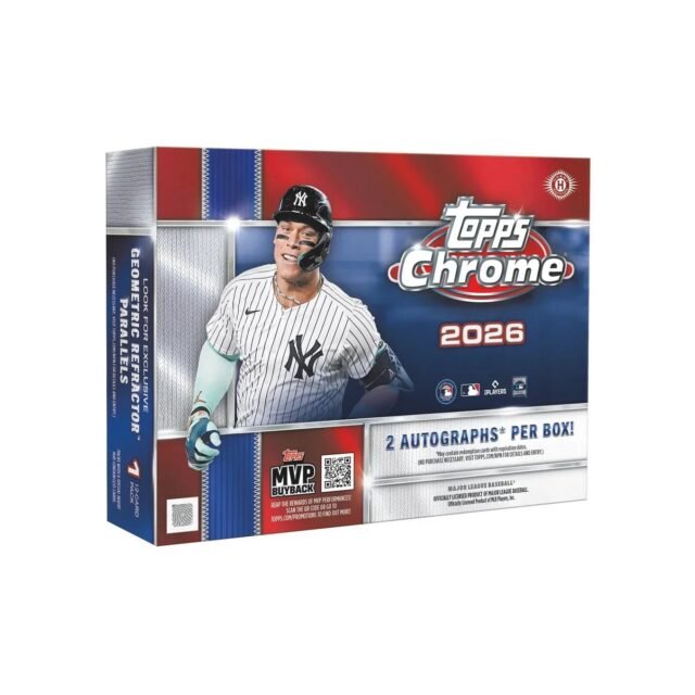 2026 Topps Chrome Baseball Breakers Delight Box
