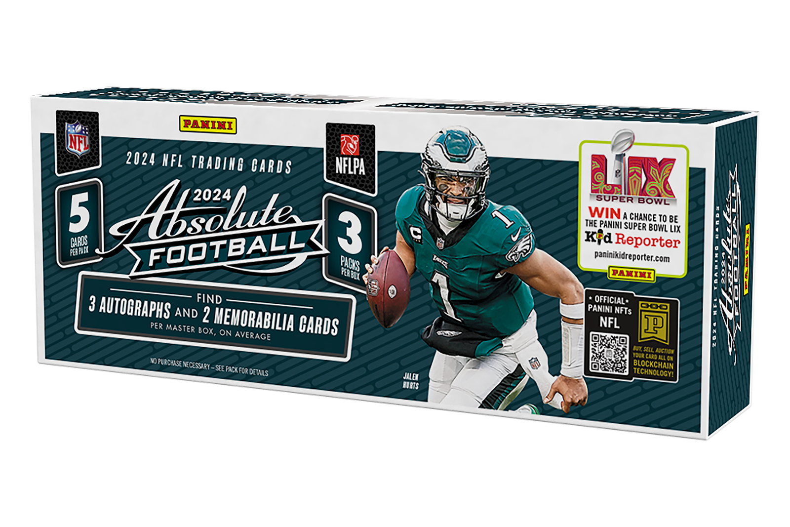 2024 Panini Absolute Football Hobby 12 Box Case