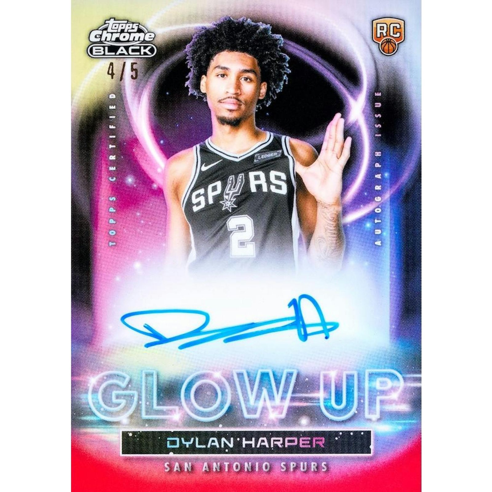 2025/26 Topps Chrome Black Basketball Hobby Box (Presell) - Image 18