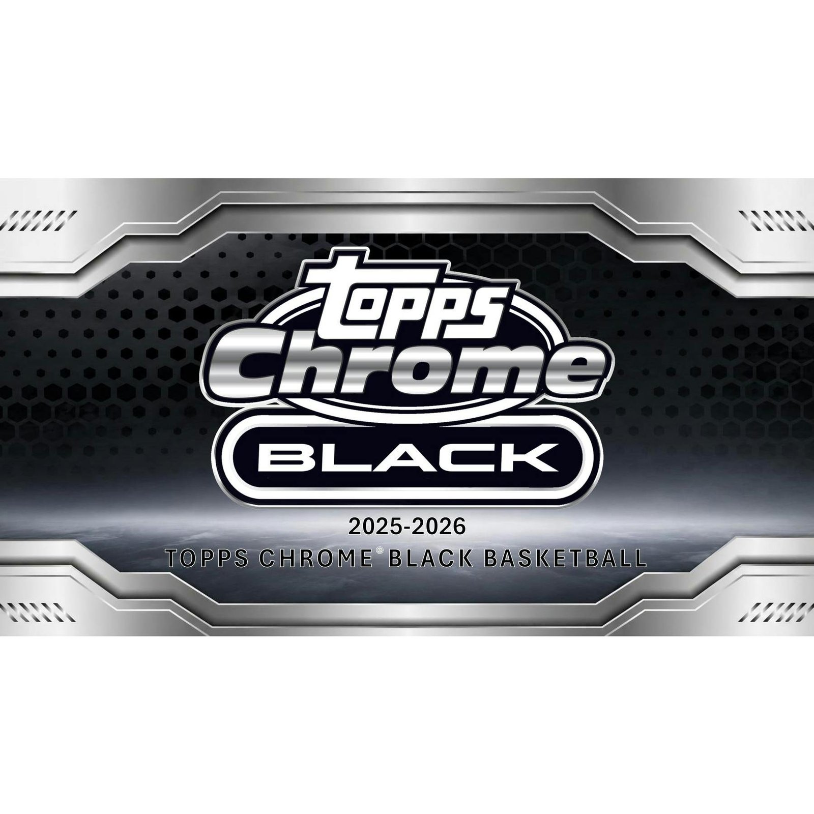 2025/26 Topps Chrome Black Basketball Hobby Box (Presell) - Image 4