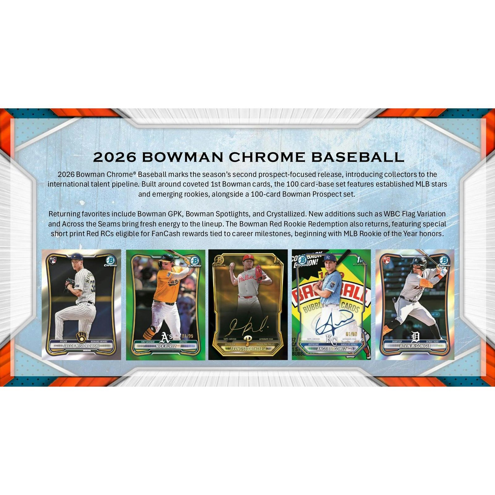 2026 Bowman Chrome Baseball Mega 20-Box Case (Presell) - Image 5