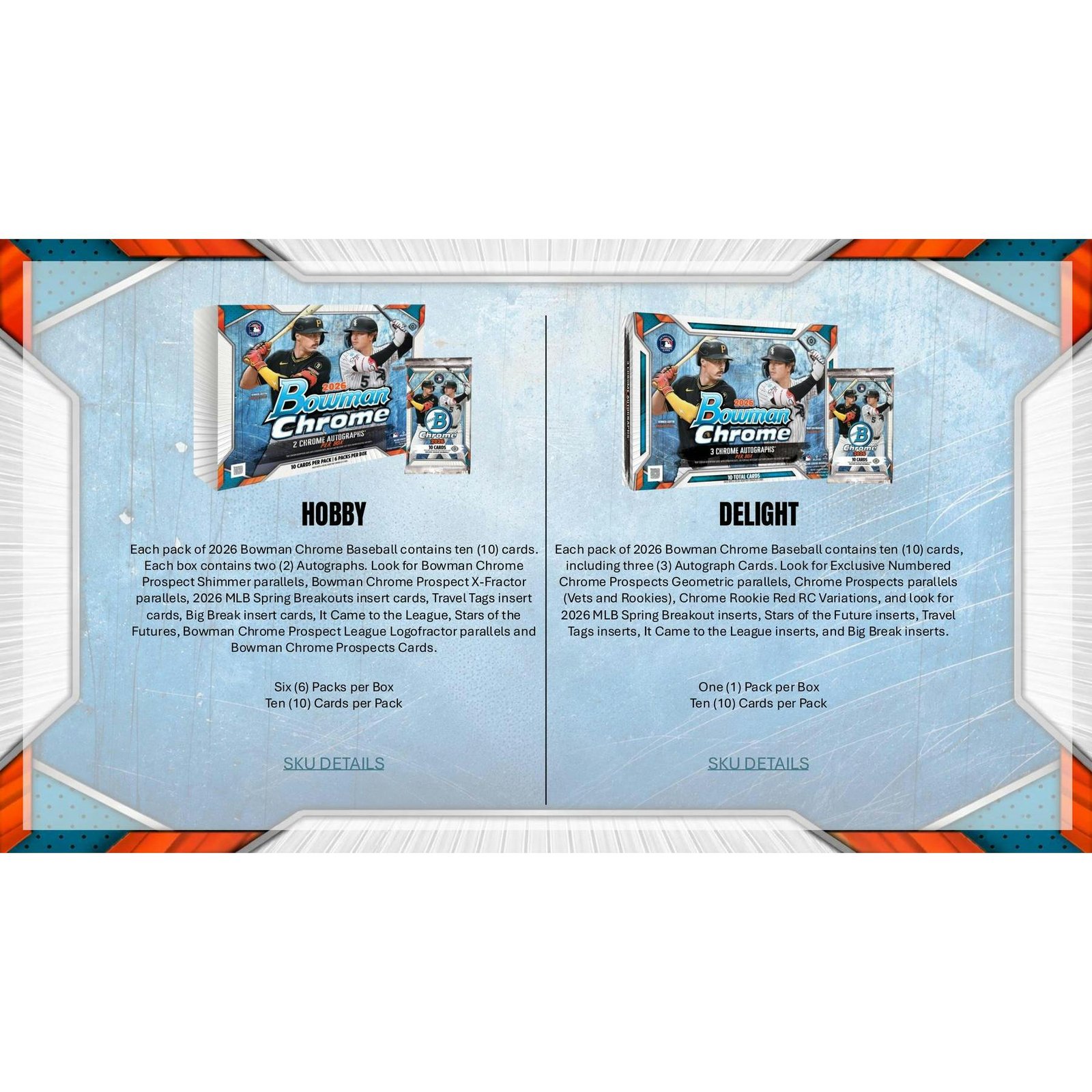 2026 Bowman Chrome Baseball Mega 20-Box Case (Presell) - Image 6