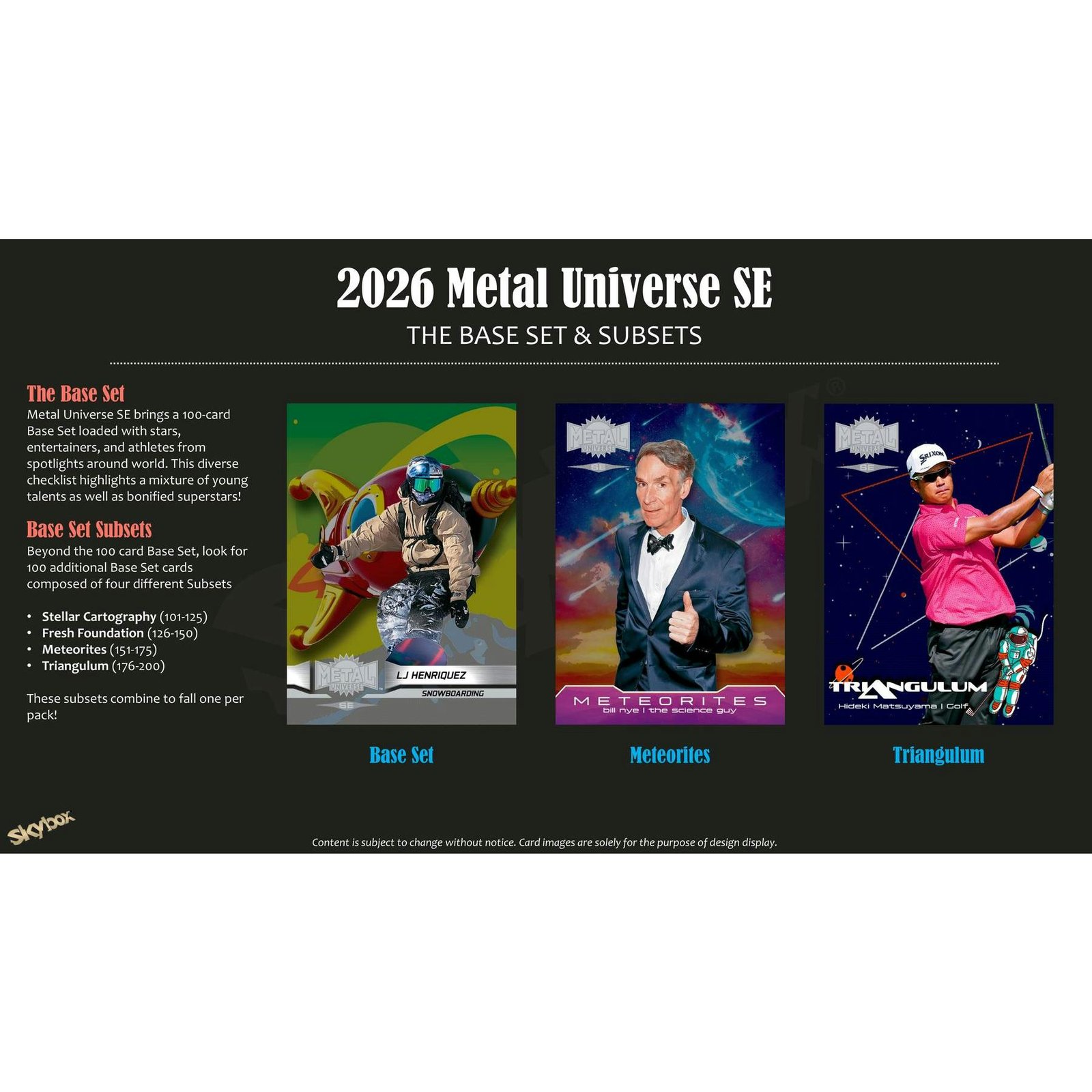 2026 Upper Deck Metal Universe SE Hobby 12-Box Case (Presell) - Image 5