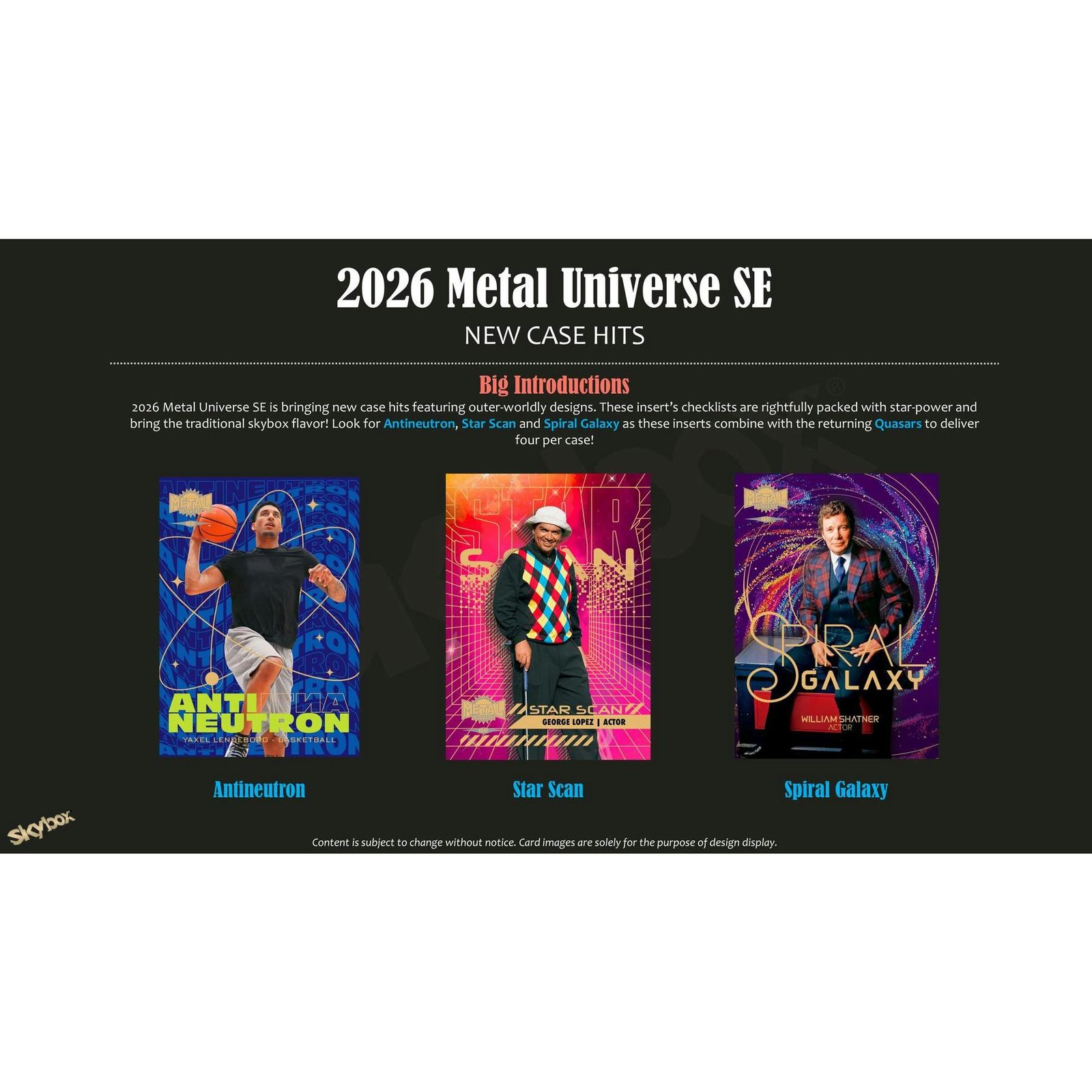 2026 Upper Deck Metal Universe SE Hobby 12-Box Case (Presell) - Image 9