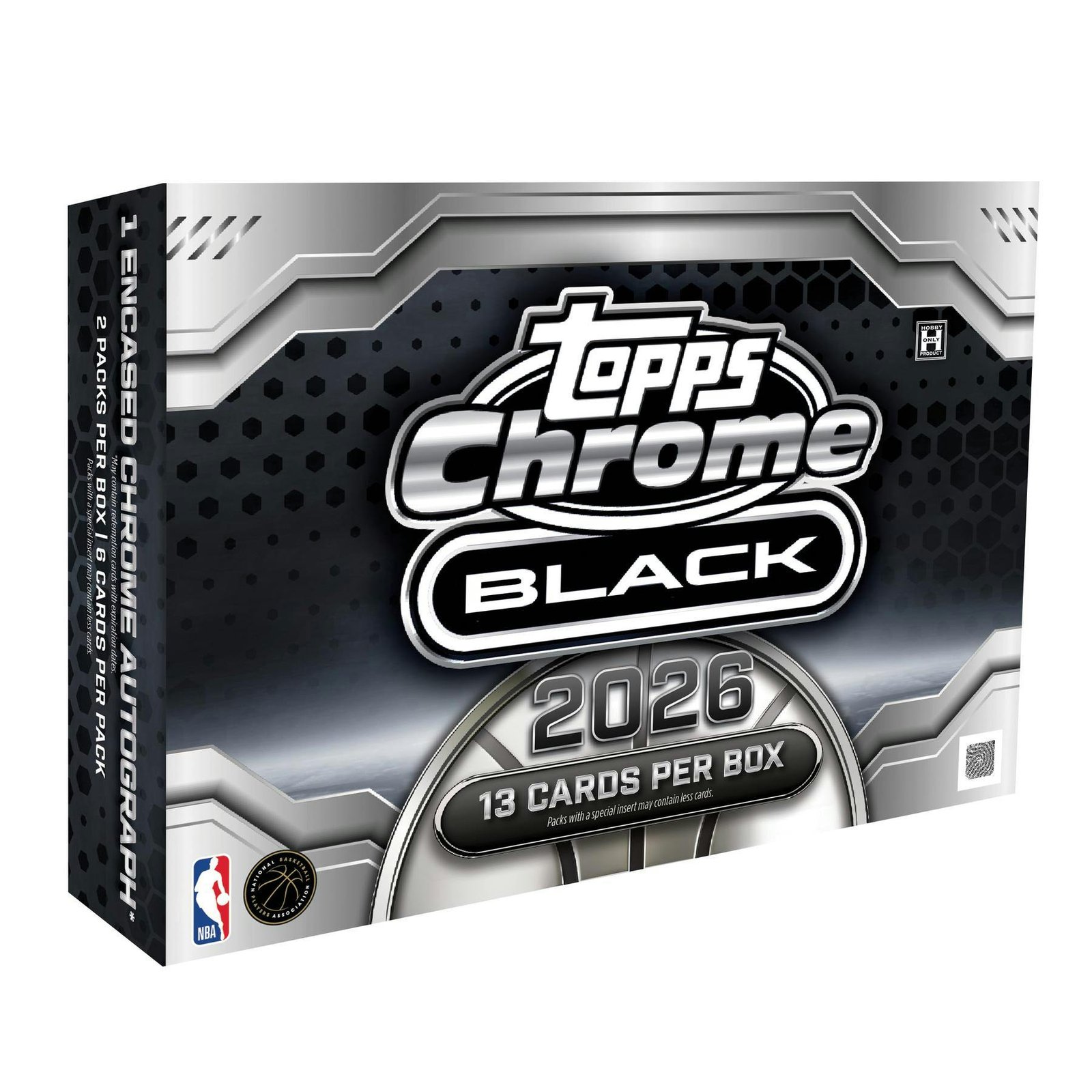 2025/26 Topps Chrome Black Basketball Hobby Box (Presell) - Image 3