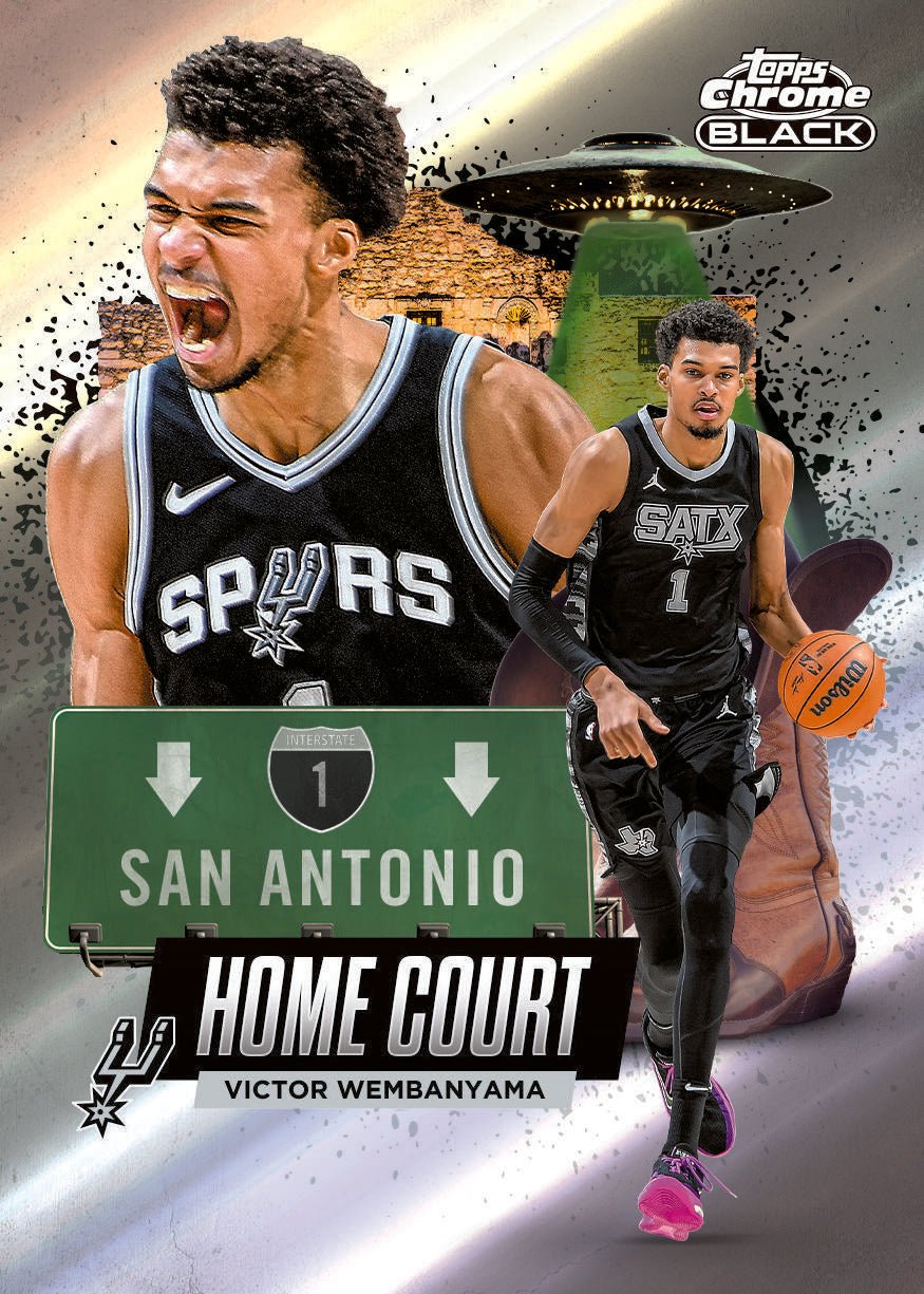 2025/26 Topps Chrome Black Basketball Hobby Box - Image 19