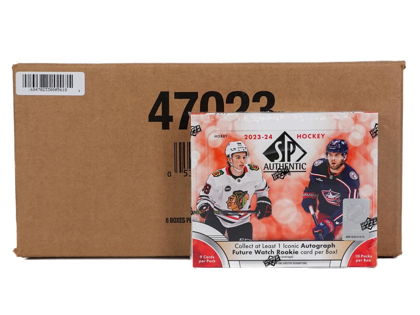 2023/24 Upper Deck SP Authentic Hockey Hobby 16-Box Case - Image 2