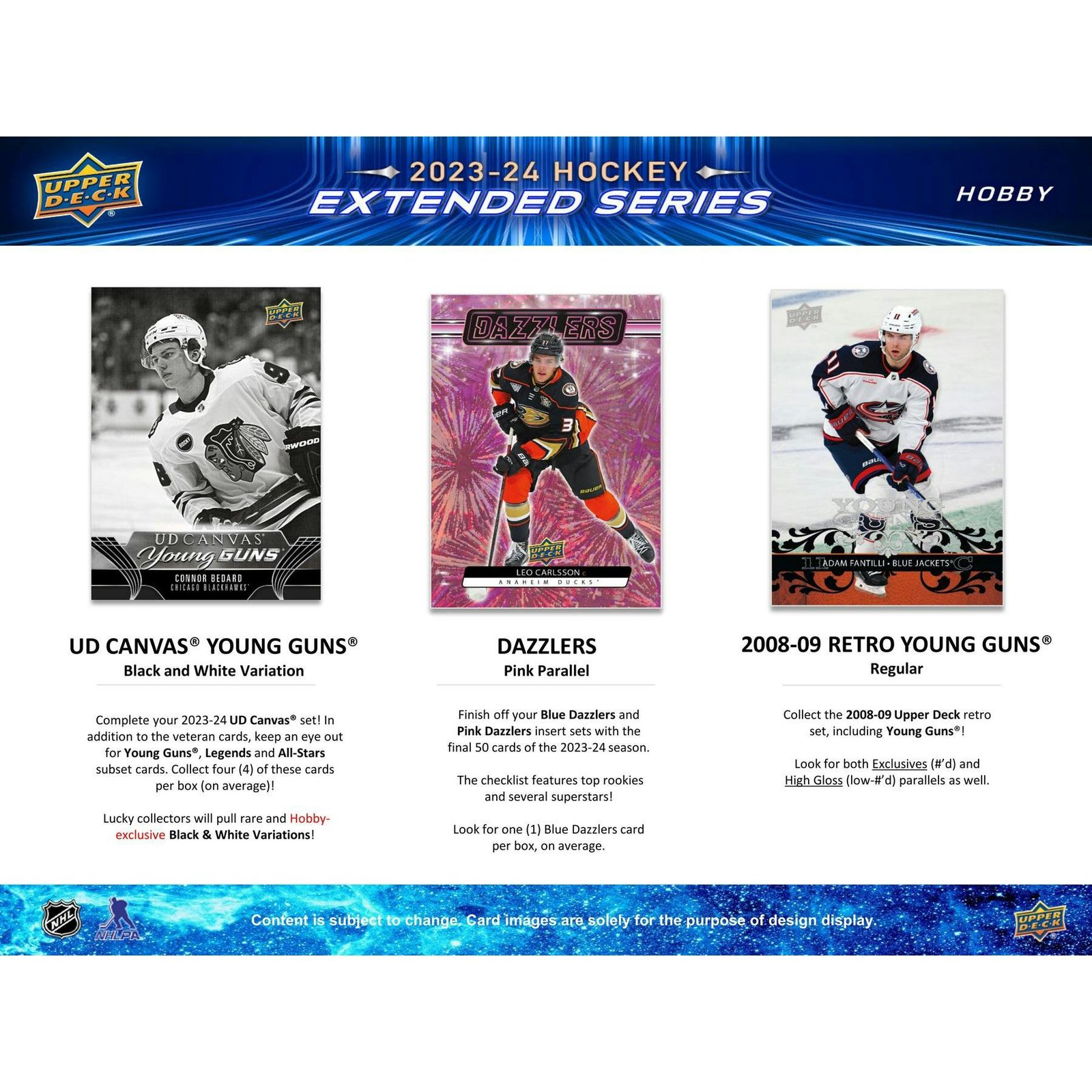 2023/24 Upper Deck Extended Series Hockey Hobby 12-Box Case - Image 6