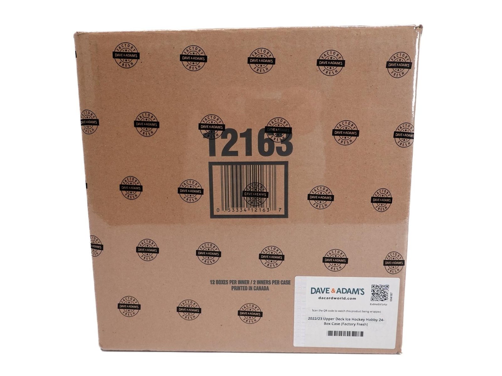2022/23 Upper Deck Ice Hockey Hobby 24-Box Case (Factory Fresh) - Image 2