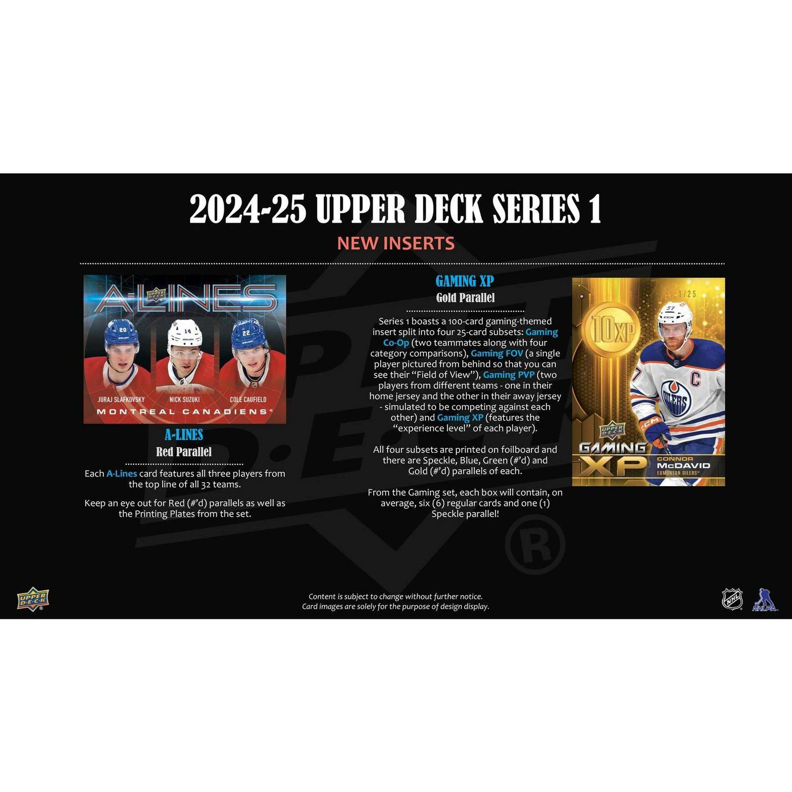 2024/25 Upper Deck Series 1 Hockey Hobby 12-Box Case - Image 8