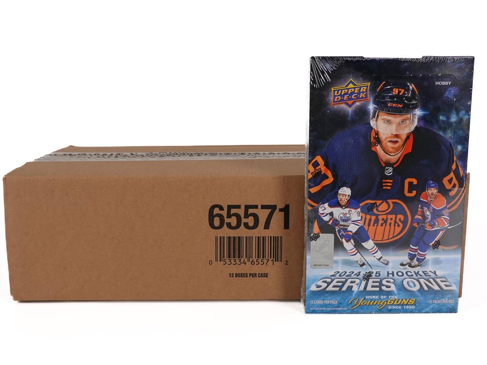 2024/25 Upper Deck Series 1 Hockey Hobby 12-Box Case - Image 2