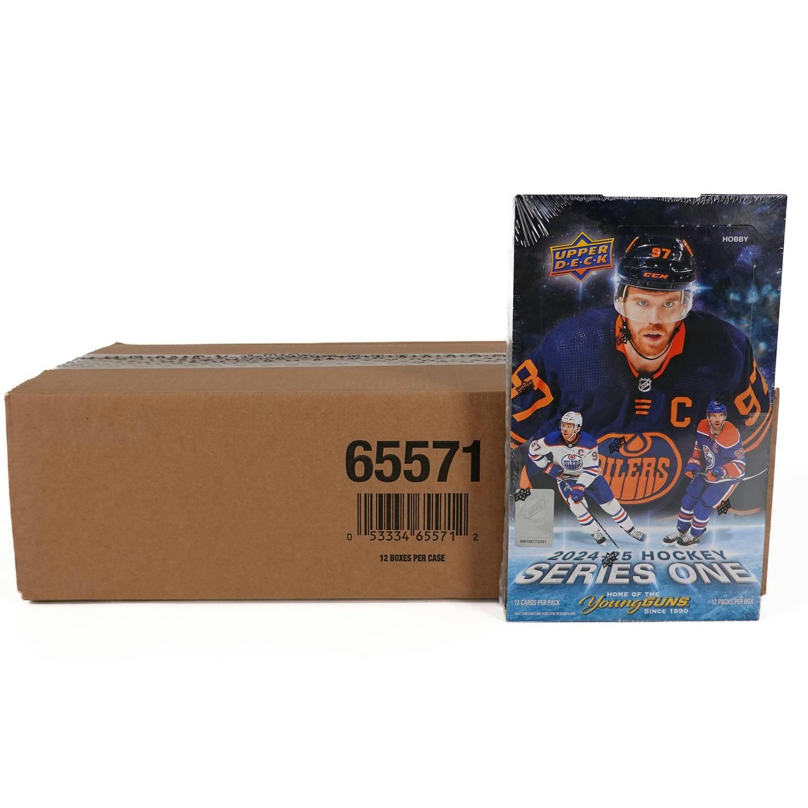 2024/25 Upper Deck Series 1 Hockey Hobby 12-Box Case - Image 4