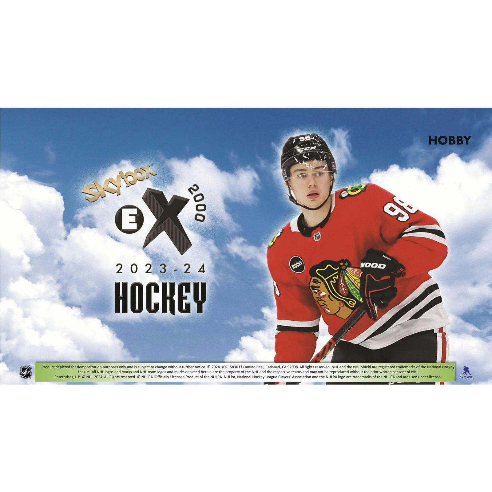 2023/24 Upper Deck Skybox E-X 2000 Hockey Hobby 12-Box Case - Image 4