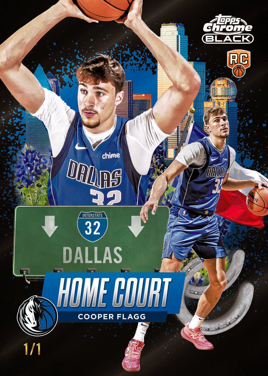 2025/26 Topps Chrome Black Basketball Hobby 8 Box Case - Image 21