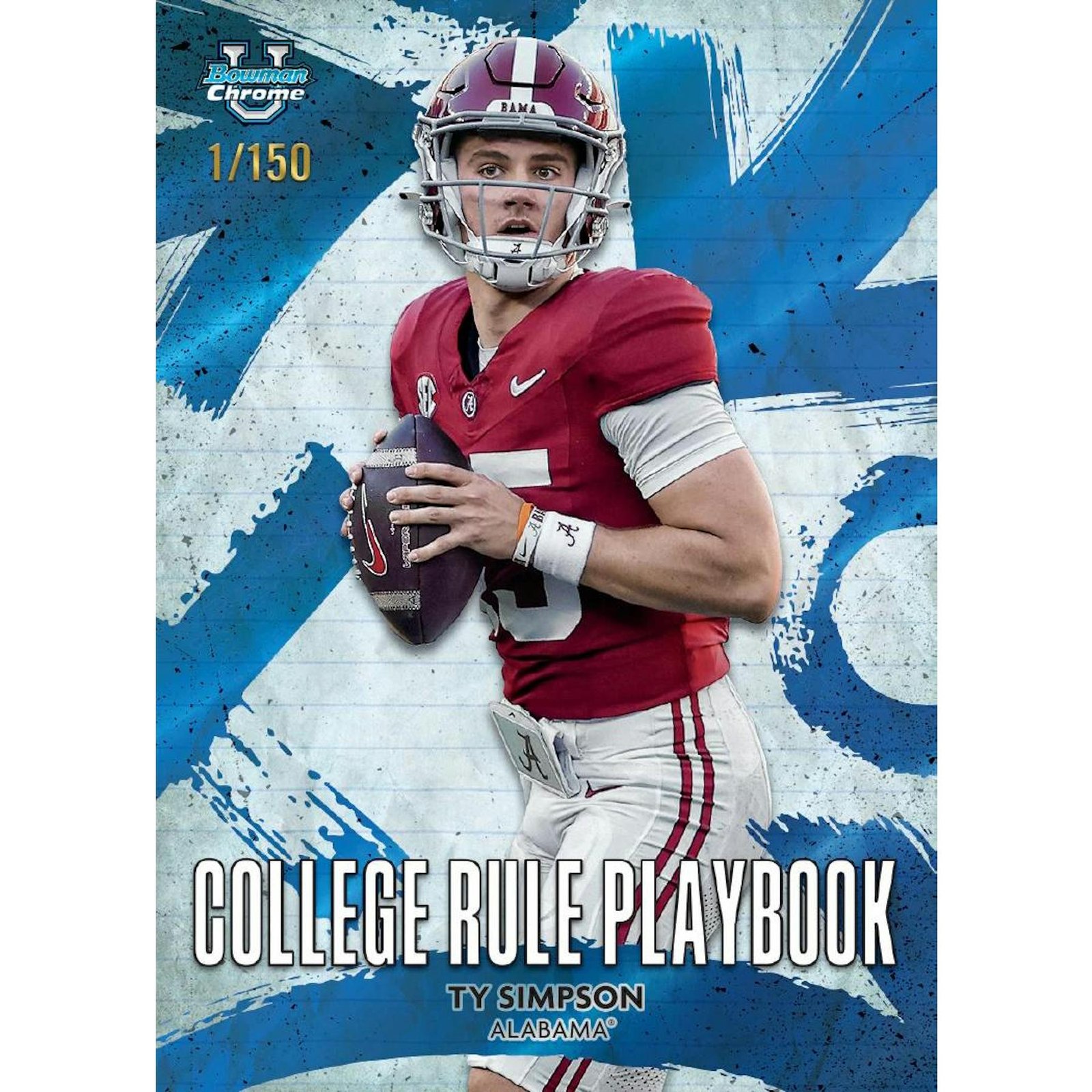 2025 Bowman University Chrome Football Mega 20-Box Case - Image 11