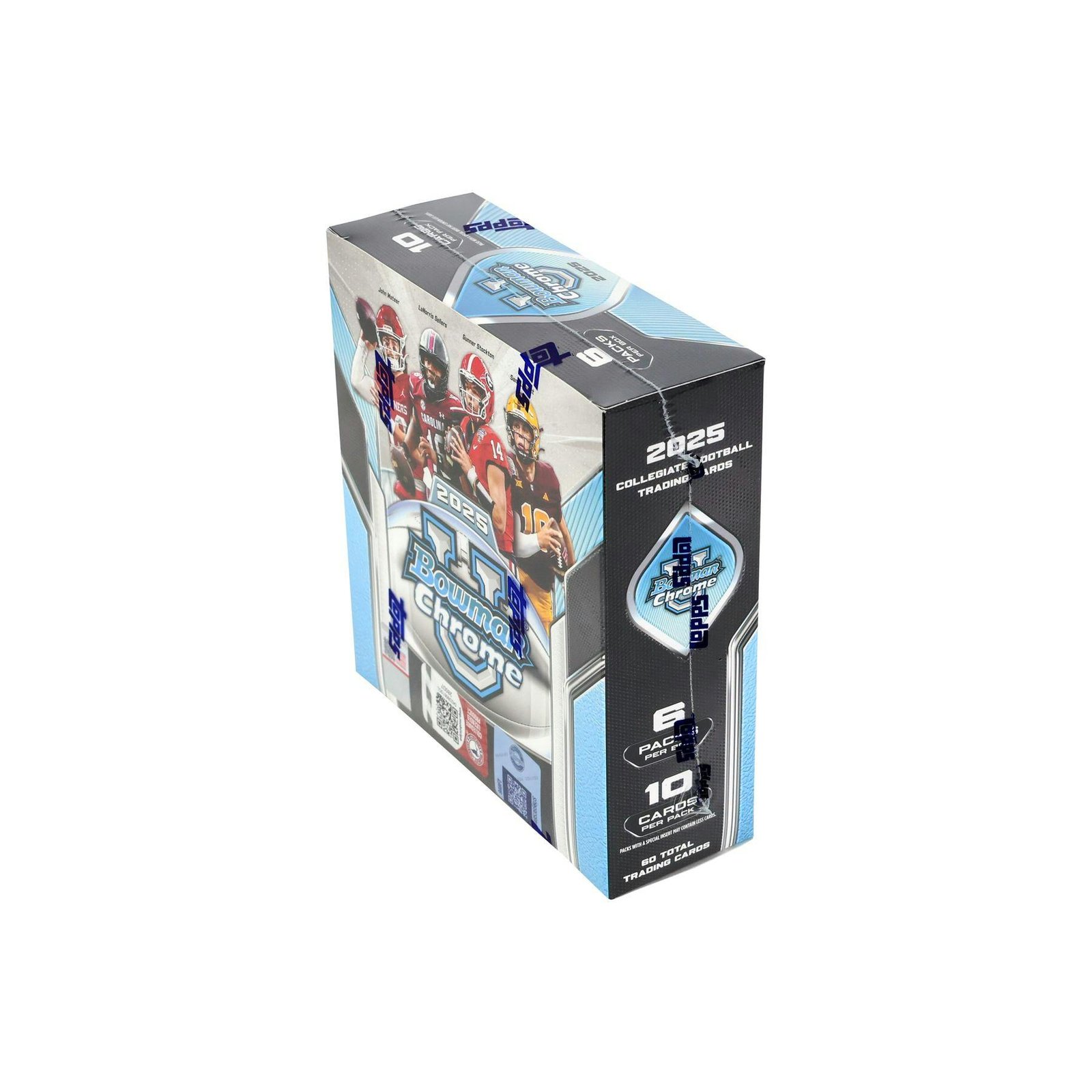 2025 Bowman University Chrome Football Mega 20-Box Case - Image 7