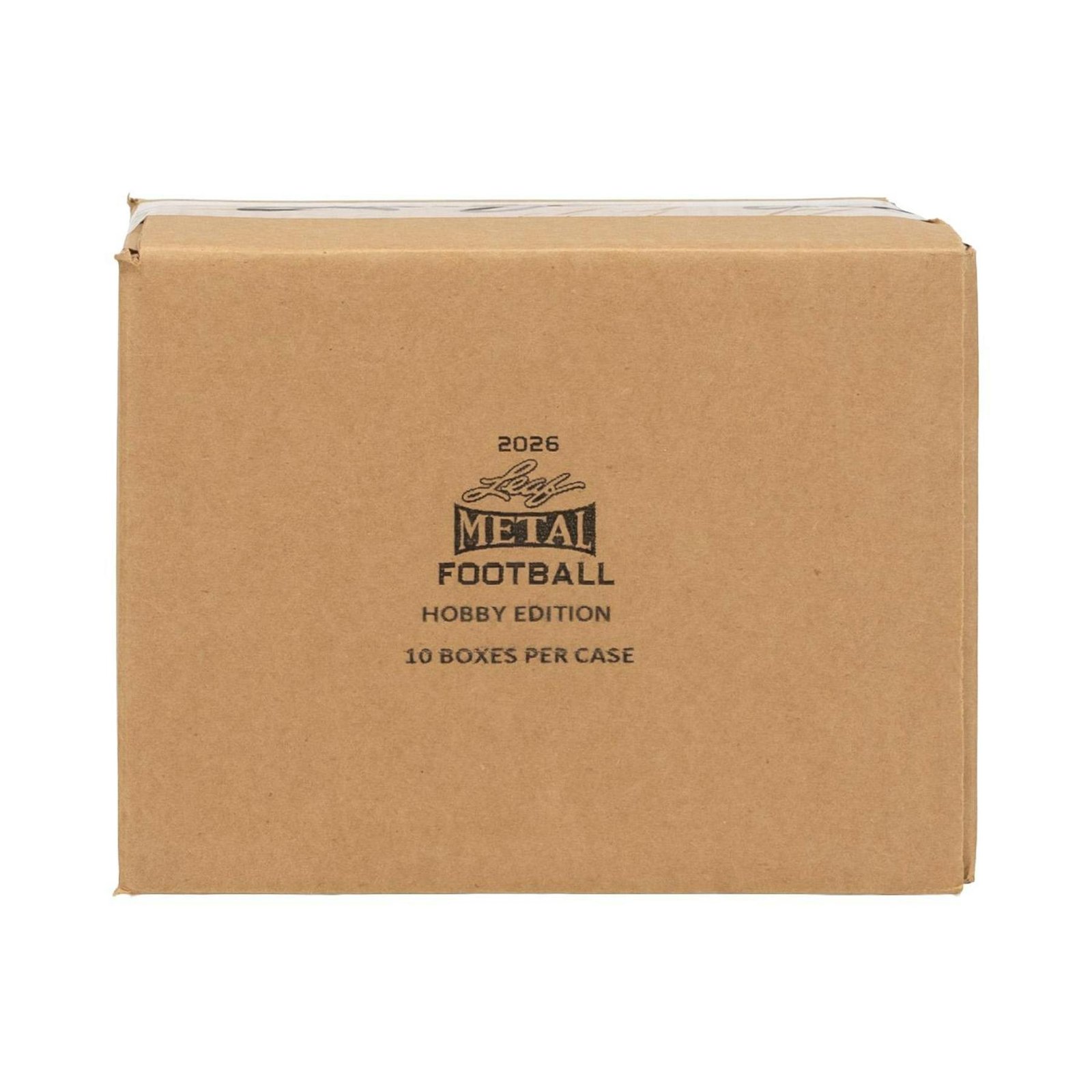 2026 Leaf Metal Football Hobby 10-Box Case - Image 4