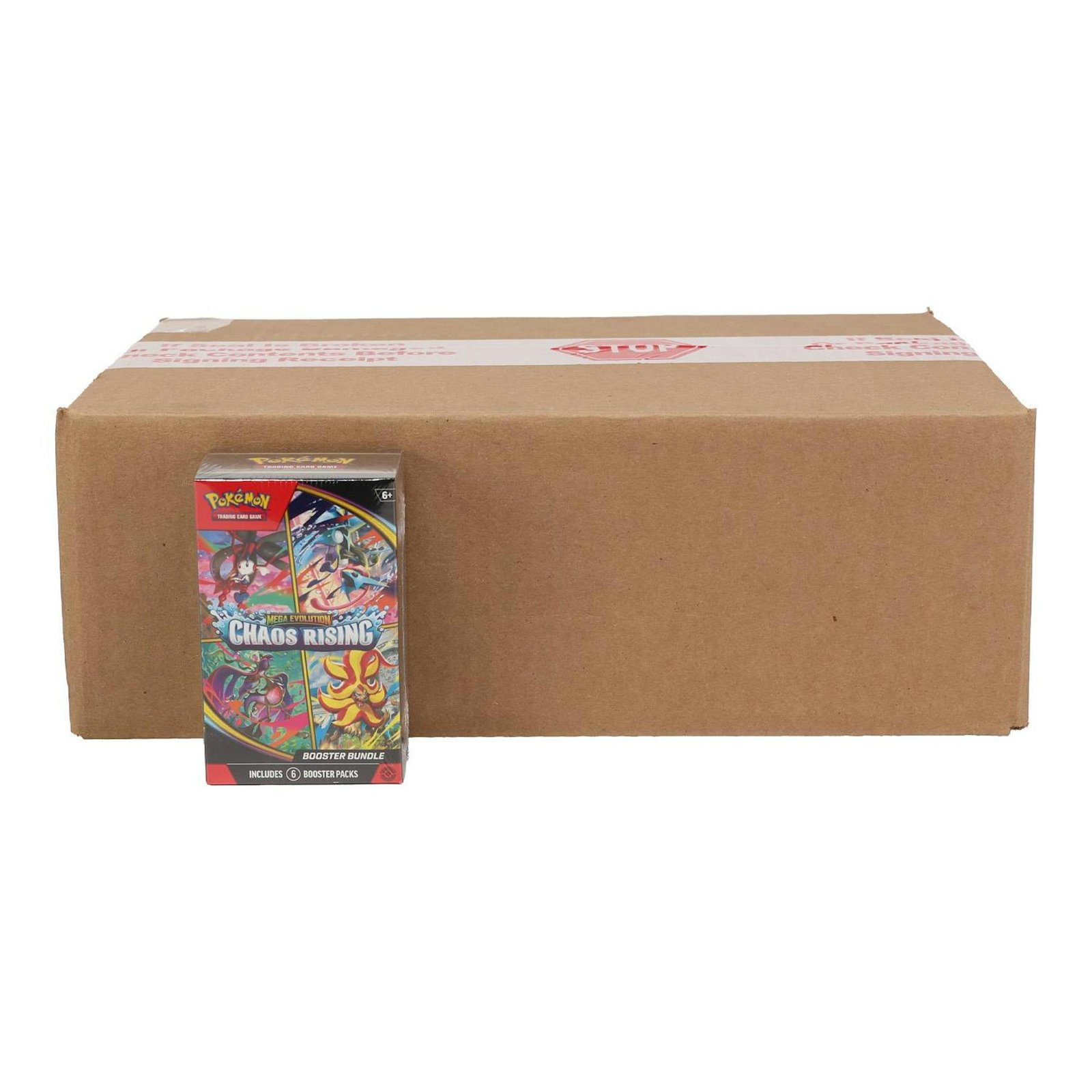 Pokemon Mega Evolution: Chaos Rising 6-Pack Booster 25-Bundle Case - Image 5