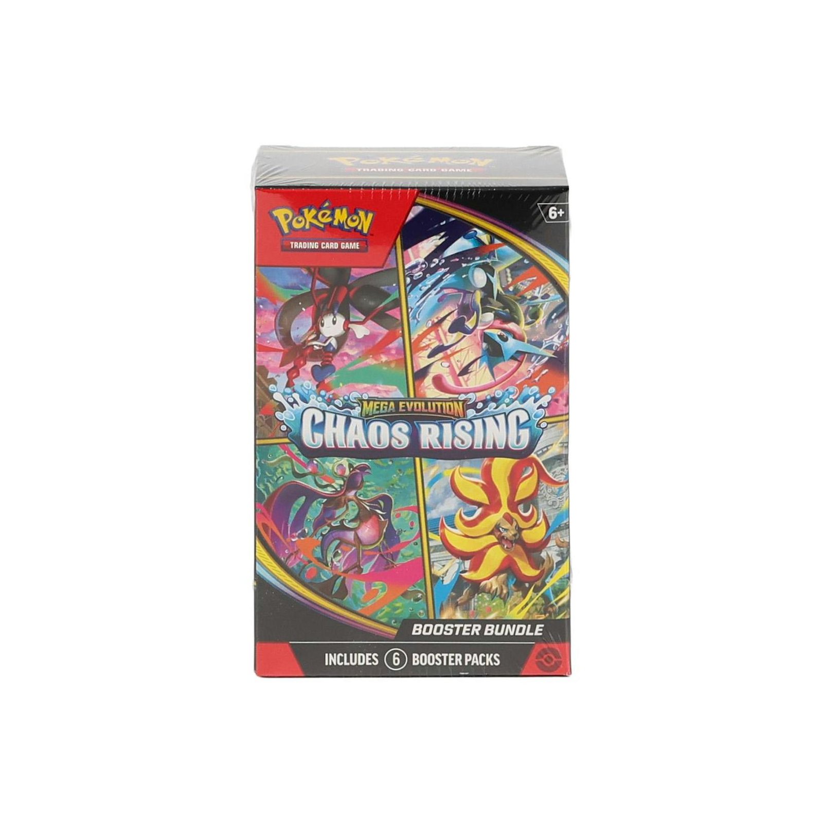 Pokemon Mega Evolution: Chaos Rising 6-Pack Booster 25-Bundle Case - Image 3