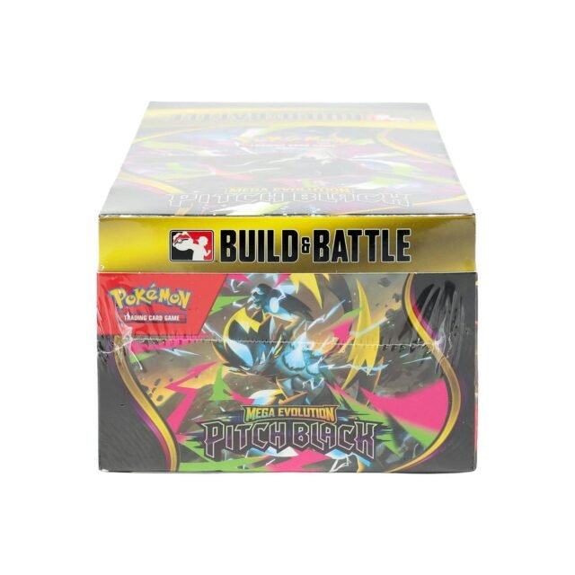 Pokemon Mega Evolution: Pitch Black Build & Battle 6-Box Case