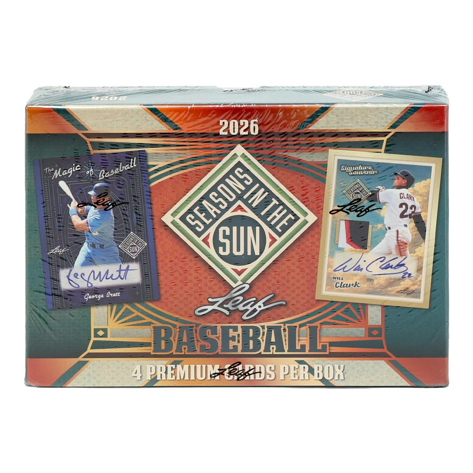 2026 Leaf Seasons in the Sun Baseball Hobby 10-Box Case - Image 3