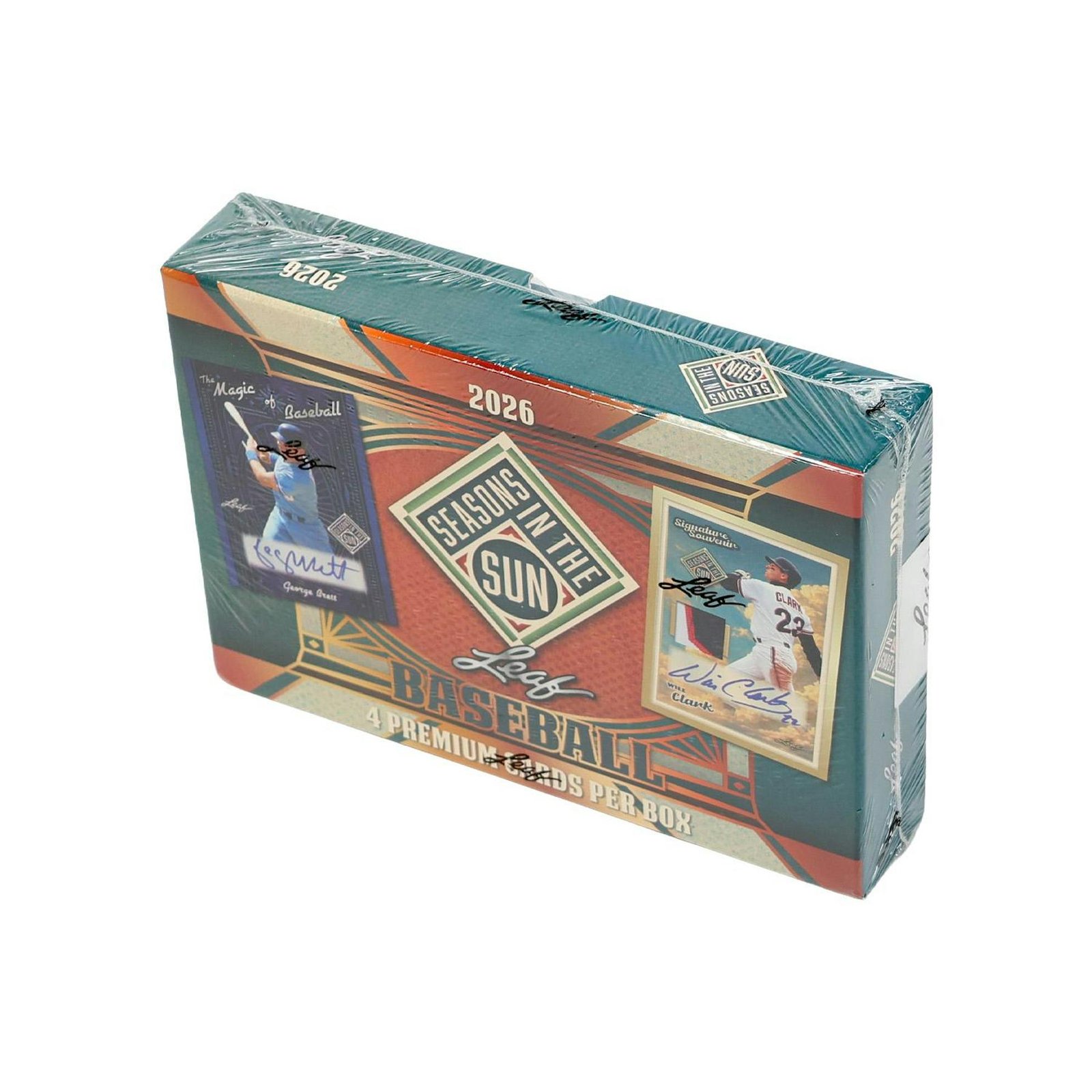 2026 Leaf Seasons in the Sun Baseball Hobby 10-Box Case - Image 7