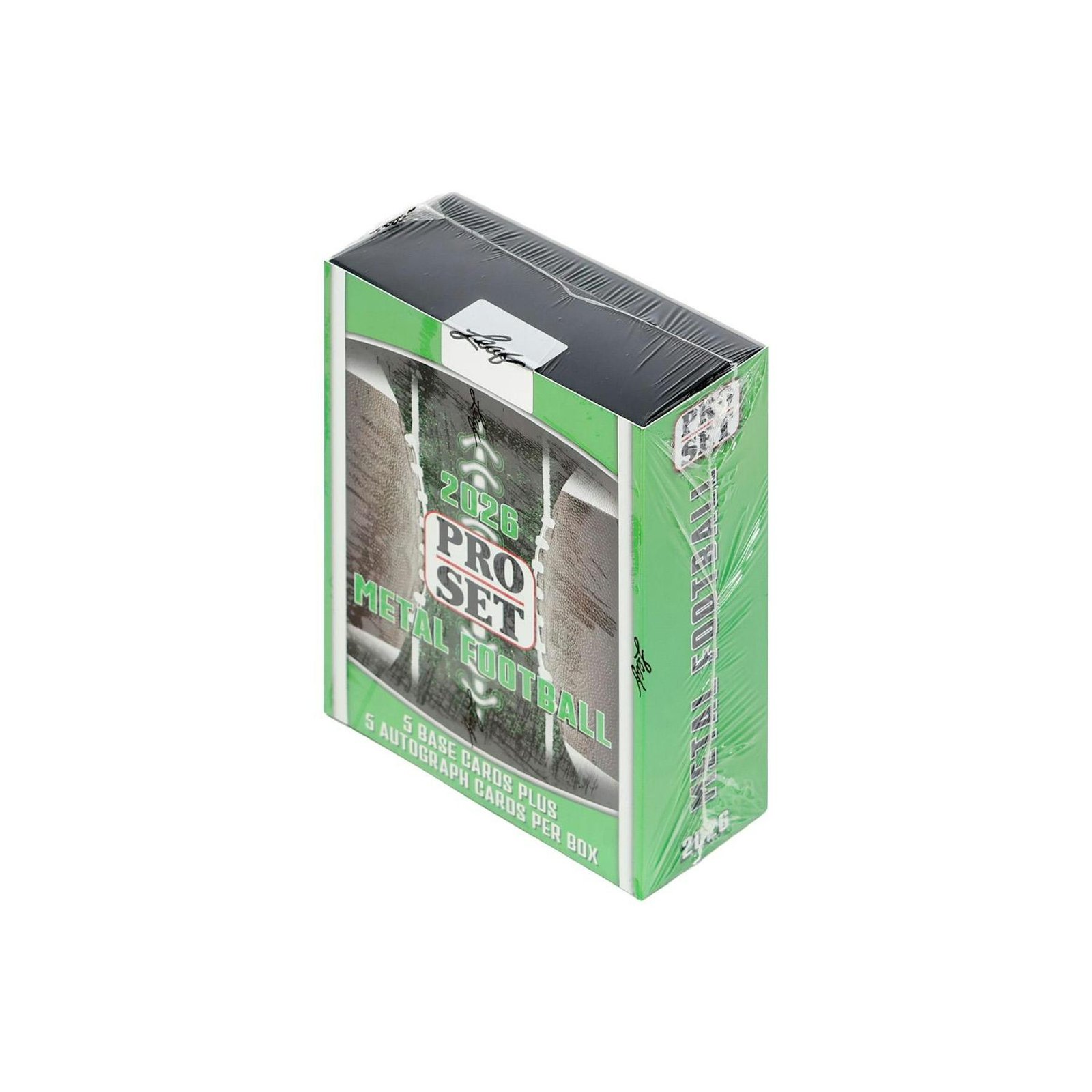 2026 Leaf Pro Set Metal Football Hobby 10-Box Case - Image 11