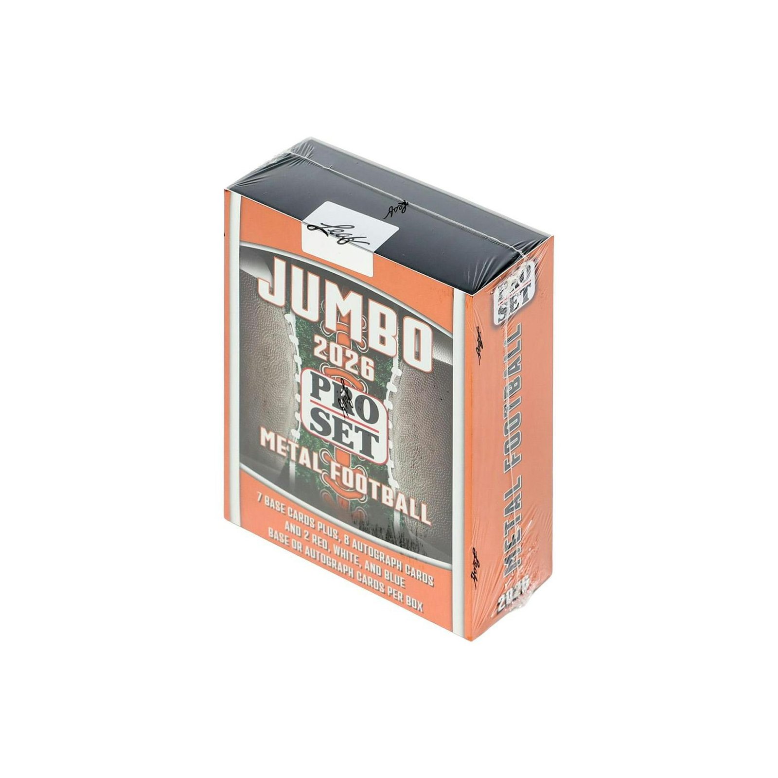2026 Leaf Pro Set Metal Football Hobby Jumbo 8-Box Case - Image 5