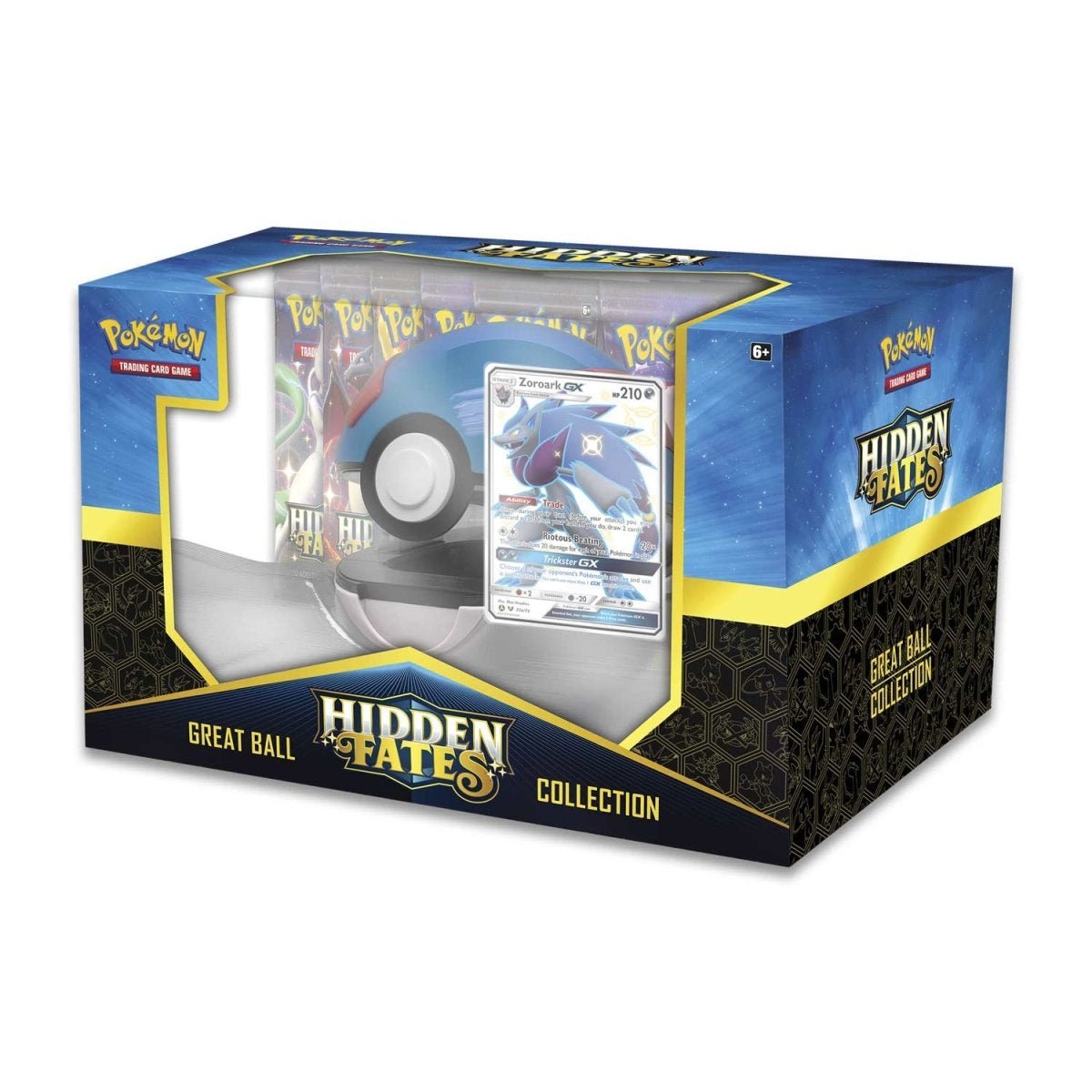 Pokemon: Hidden Fates Poke Ball Collection [Shiny Zoroark]