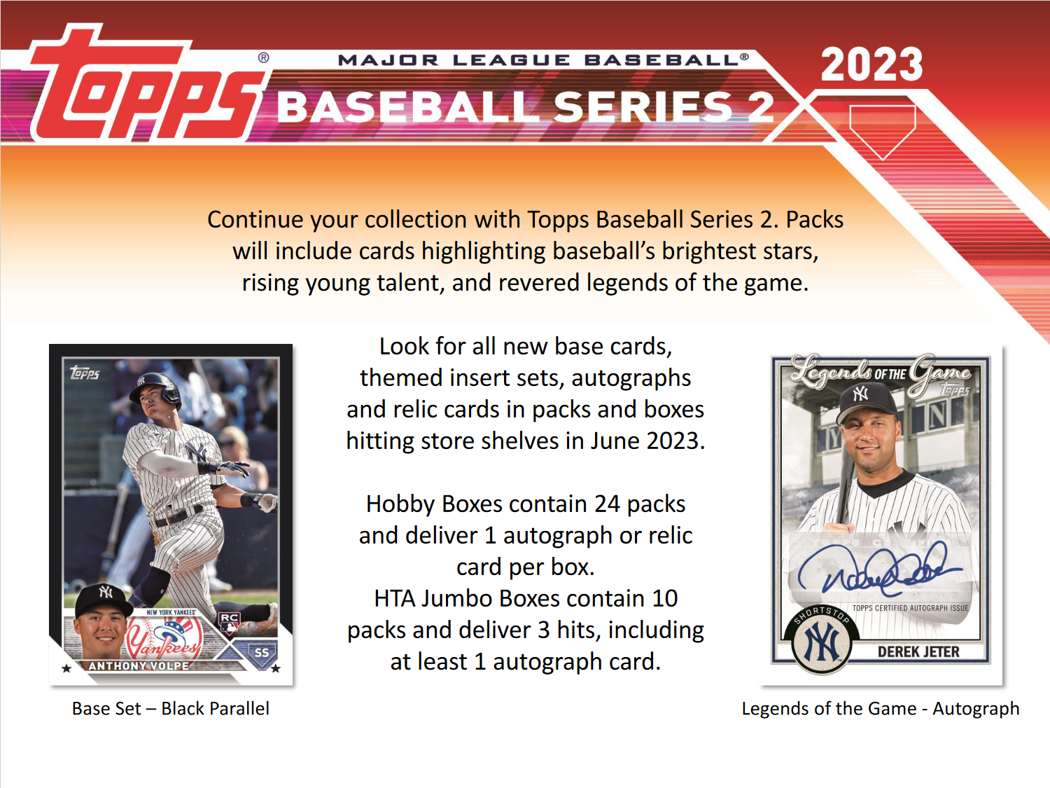 2023 Topps Series 2 Baseball Hobby 12 Box Case - Image 2