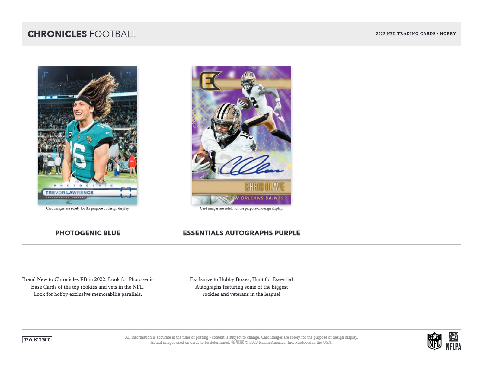 2022 Panini Chronicles Football Hobby 12 Box Case - Image 5