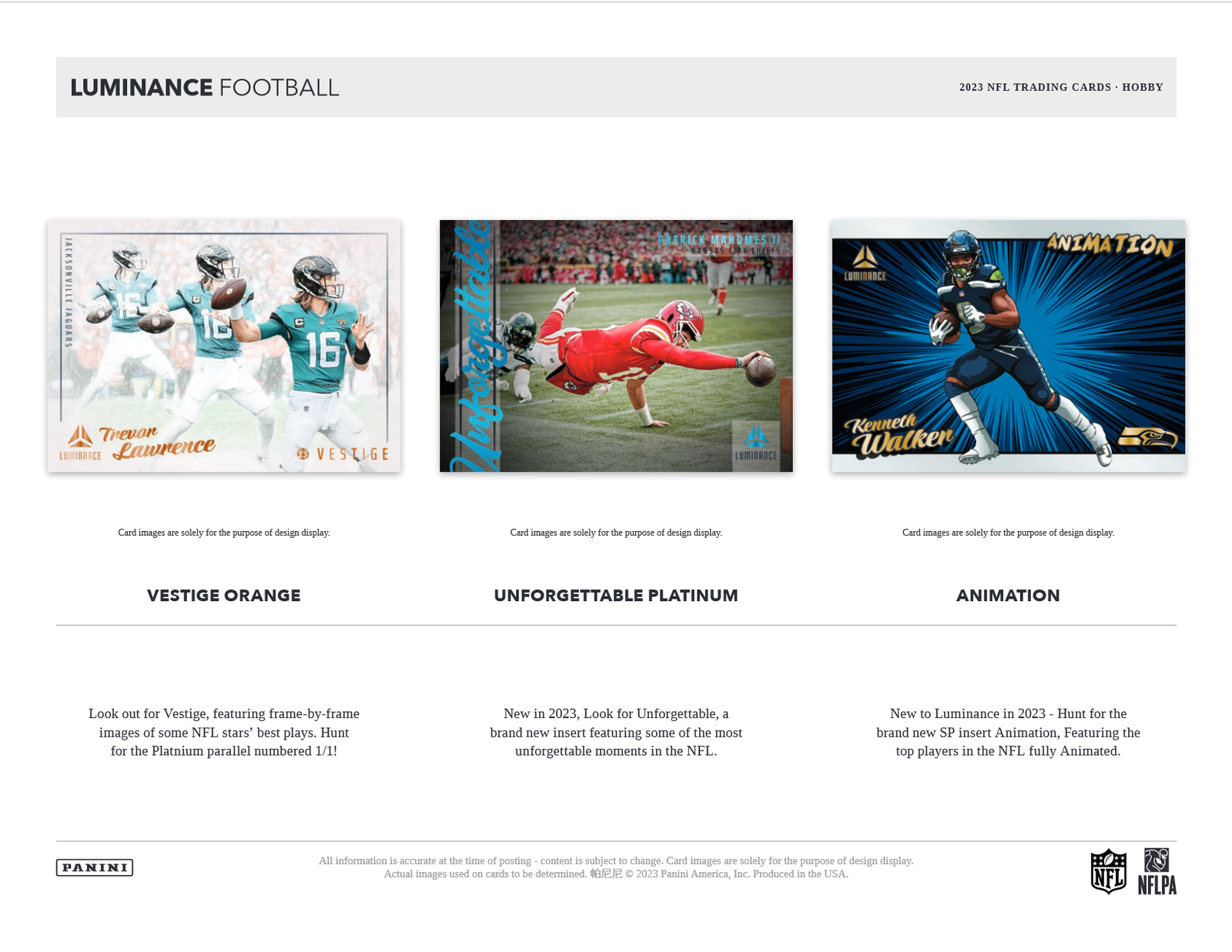 2023 Panini Luminance Football Hobby 12 Box Case - Image 5