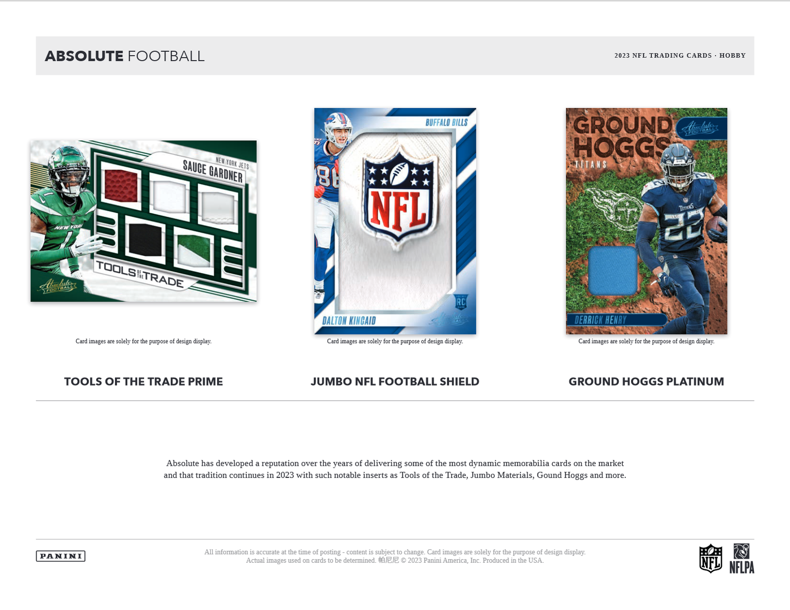 2023 Panini Absolute Football Hobby 12 Box Case - Image 6