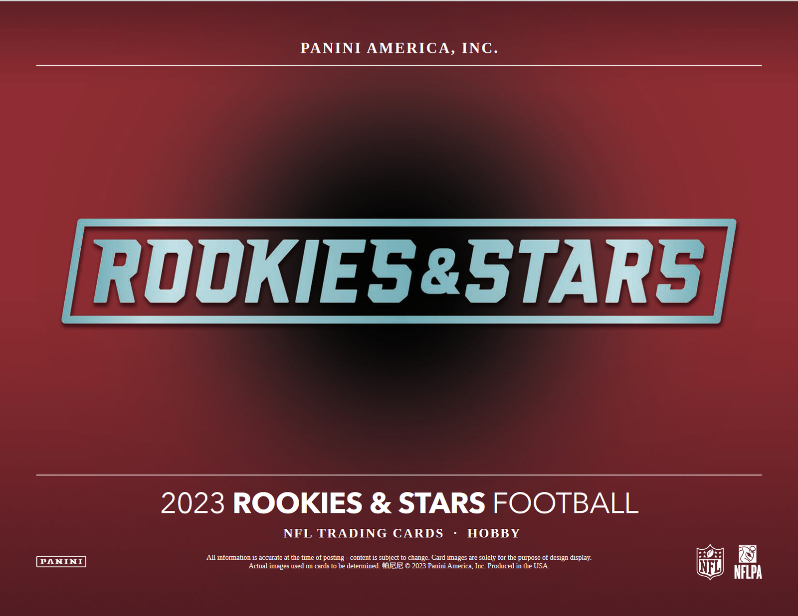 2023 Panini Rookies & Stars Football Hobby 14 Box Case - Image 3