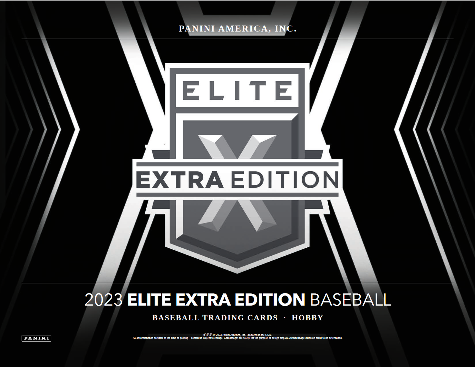 2023 Panini Elite Extra Edition Baseball Hobby 20 Box Case - Image 2
