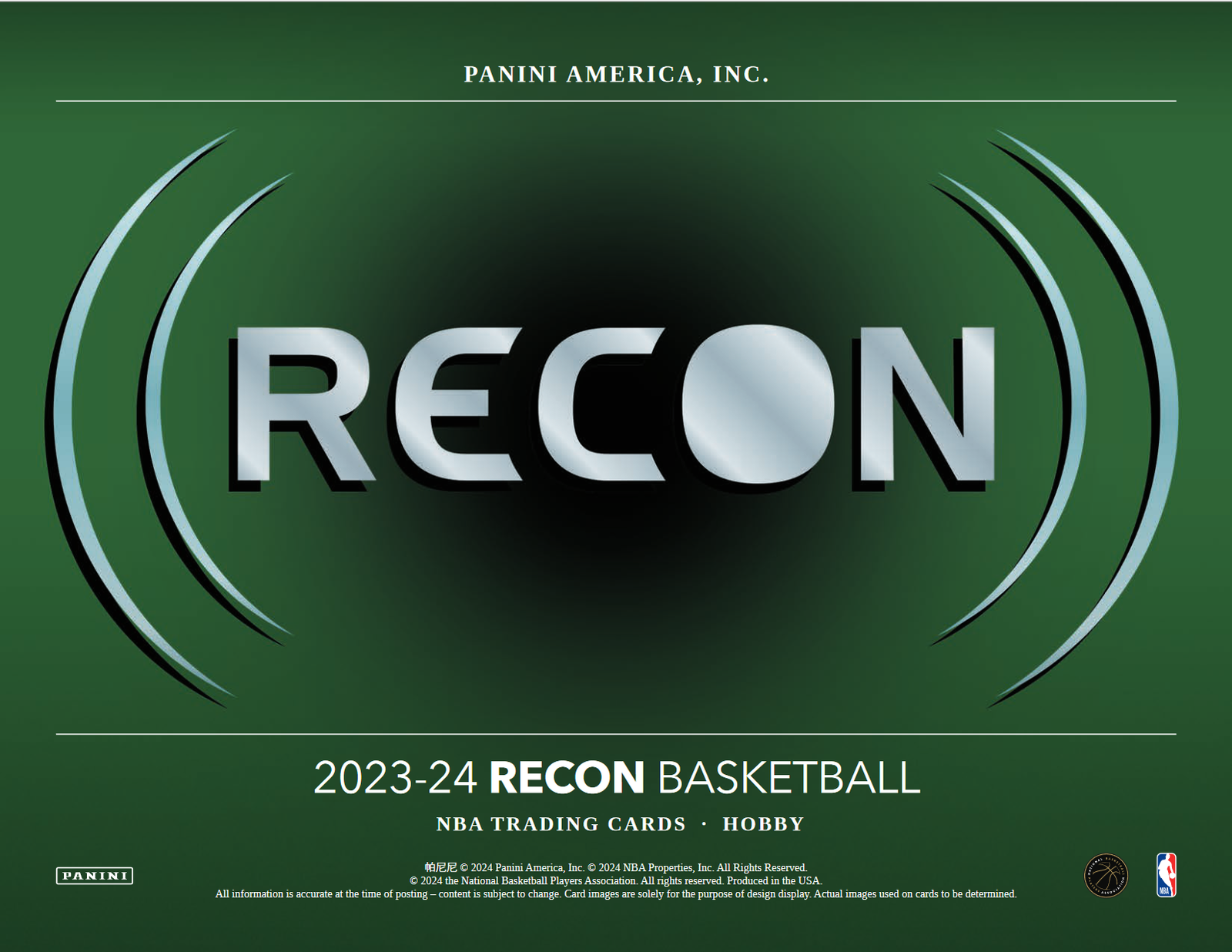 2023-24 Panini Recon Basketball Hobby Box - Image 2
