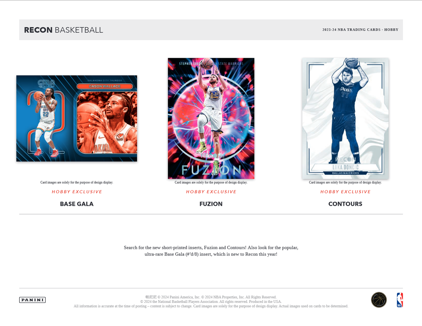 2023-24 Panini Recon Basketball Hobby Box - Image 5