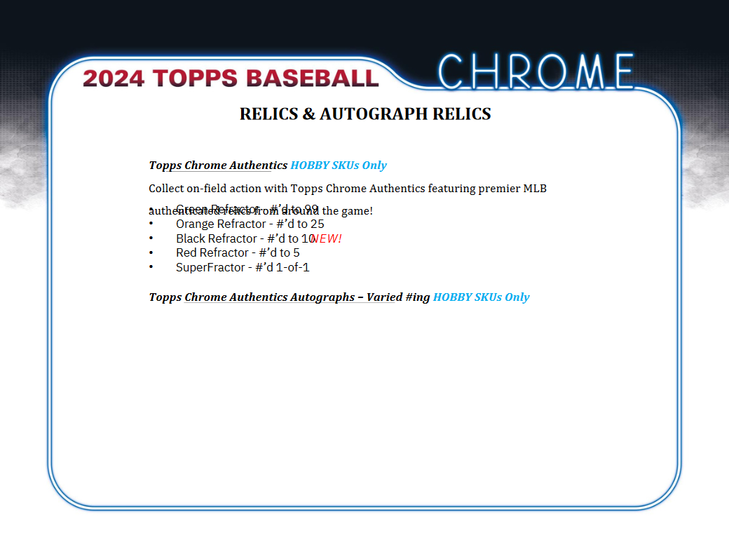 2024 Topps Chrome Baseball Breaker Delight Box - Image 9