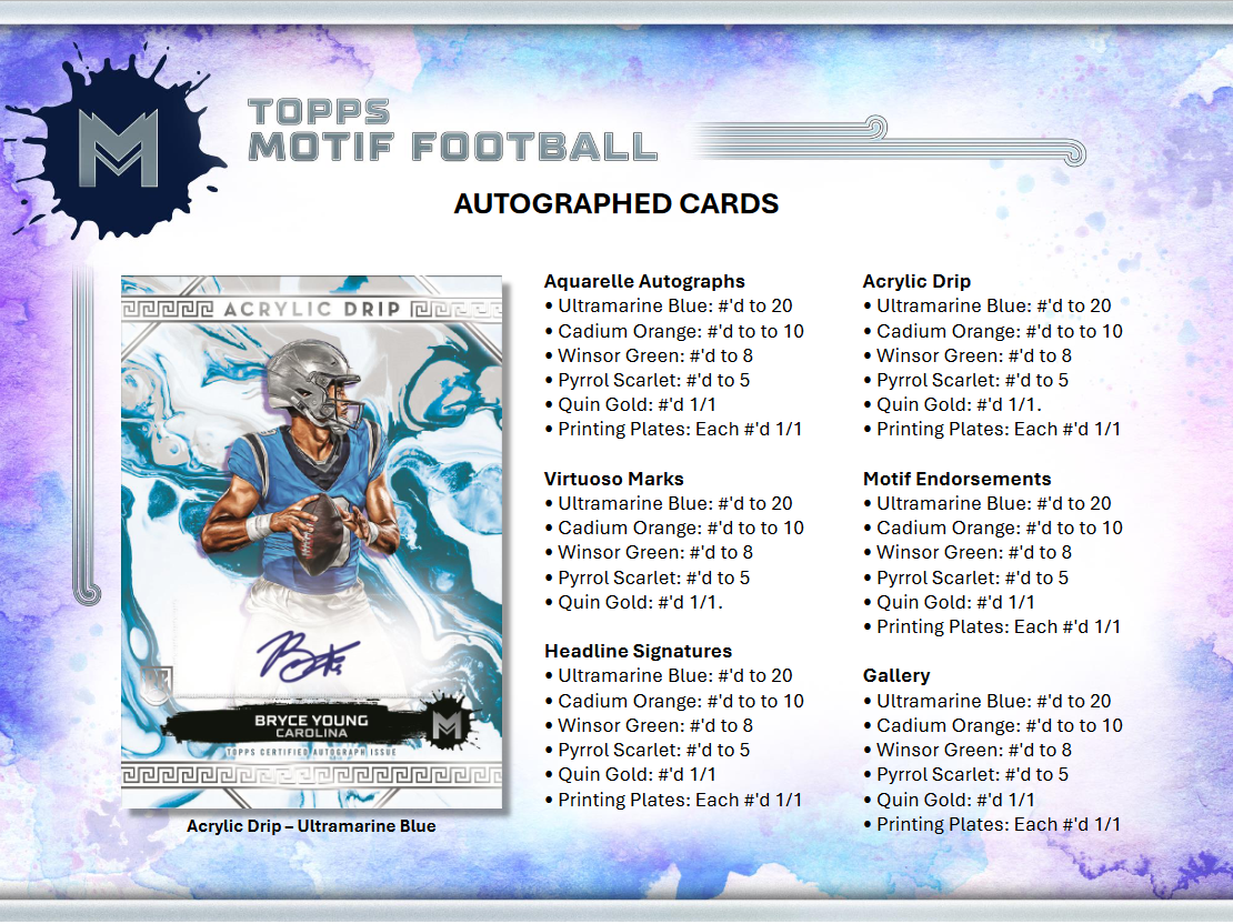 2023 Topps Motif Football Hobby 3 Box Case - Image 3