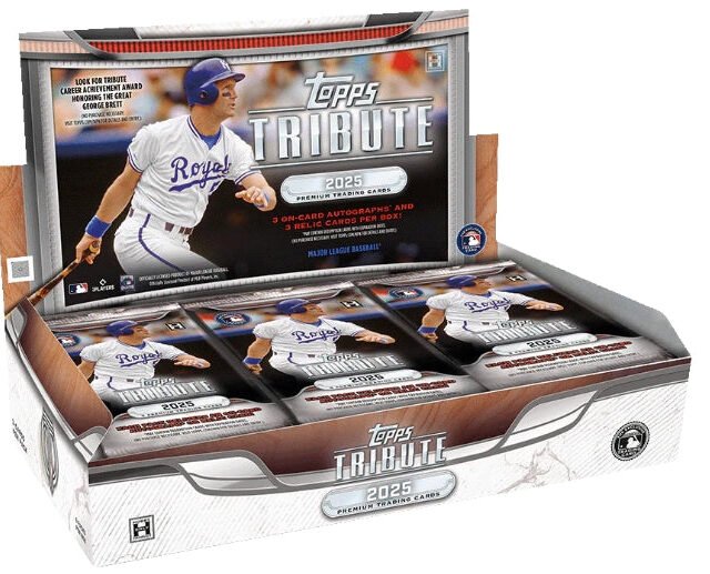 2025 Topps Tribute Baseball Hobby 4 Box Case