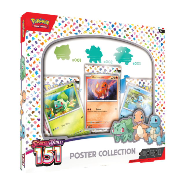 Pokemon Scarlet & Violet 151 Poster Collection Box – 6 Box Case