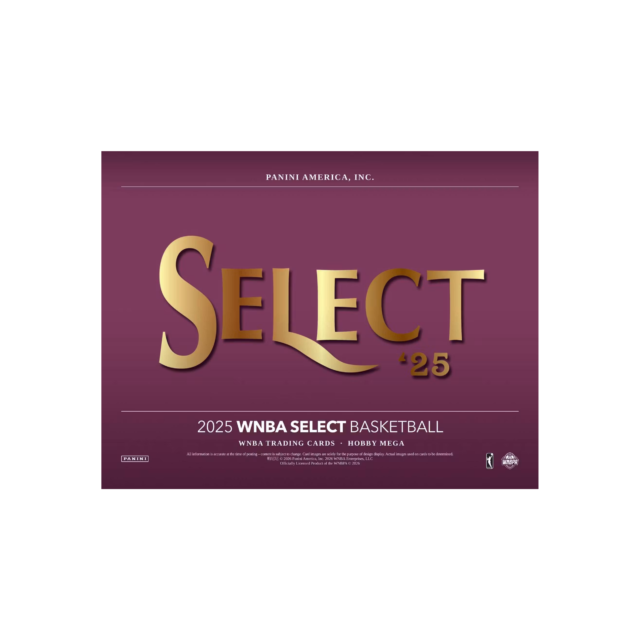 2025 Panini Select WNBA Basketball Hobby Mega 20 Box Case