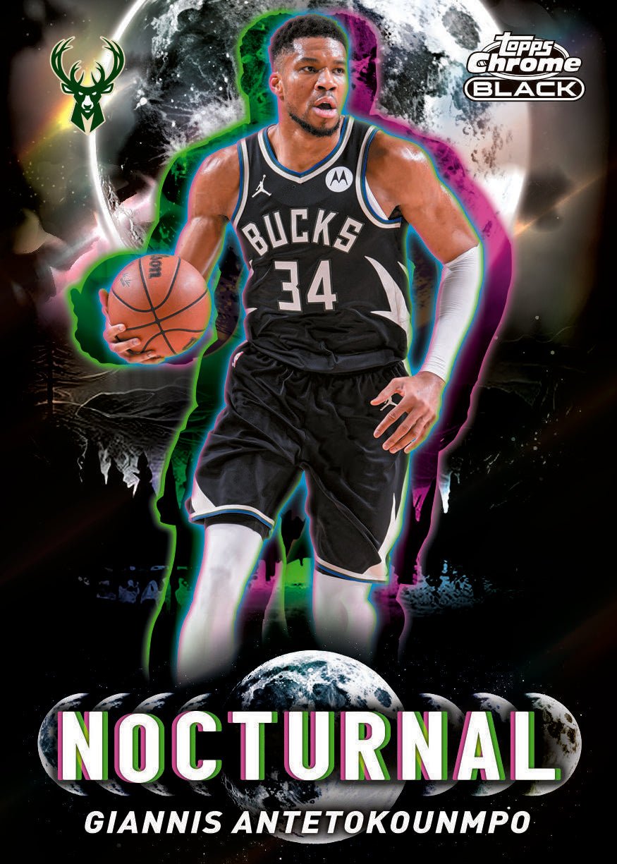 2025/26 Topps Chrome Black Basketball Hobby 8 Box Case - Image 16
