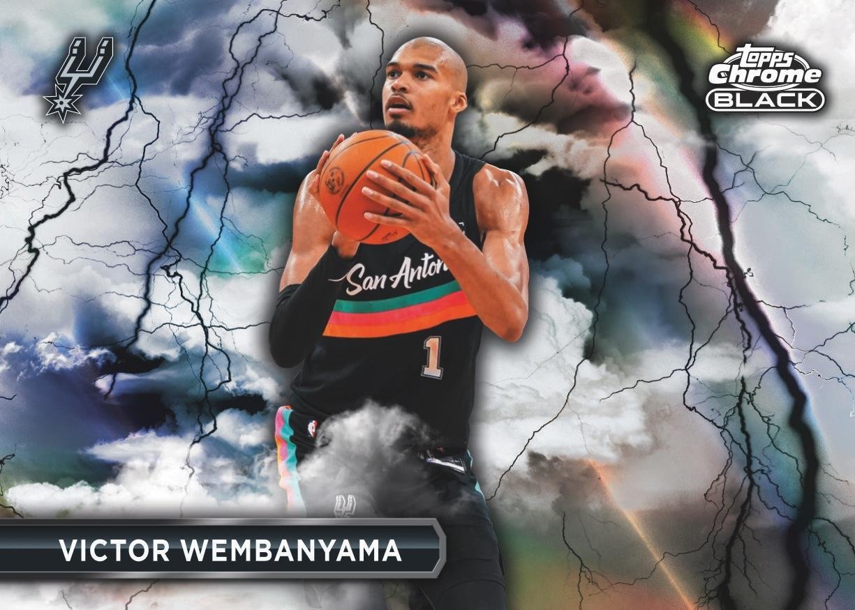 2025/26 Topps Chrome Black Basketball Hobby 8 Box Case - Image 14
