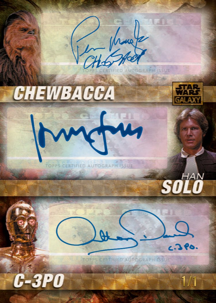 2026 Topps Star Wars Chrome Galaxy Hobby Box - Image 7