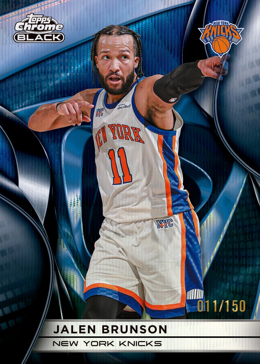 2025/26 Topps Chrome Black Basketball Hobby 8 Box Case - Image 3